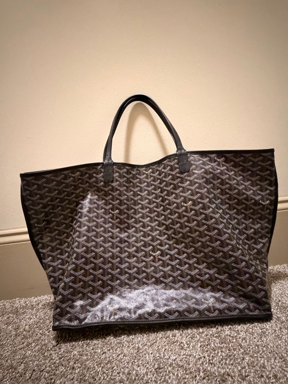 Goyard Anjou GM in Black